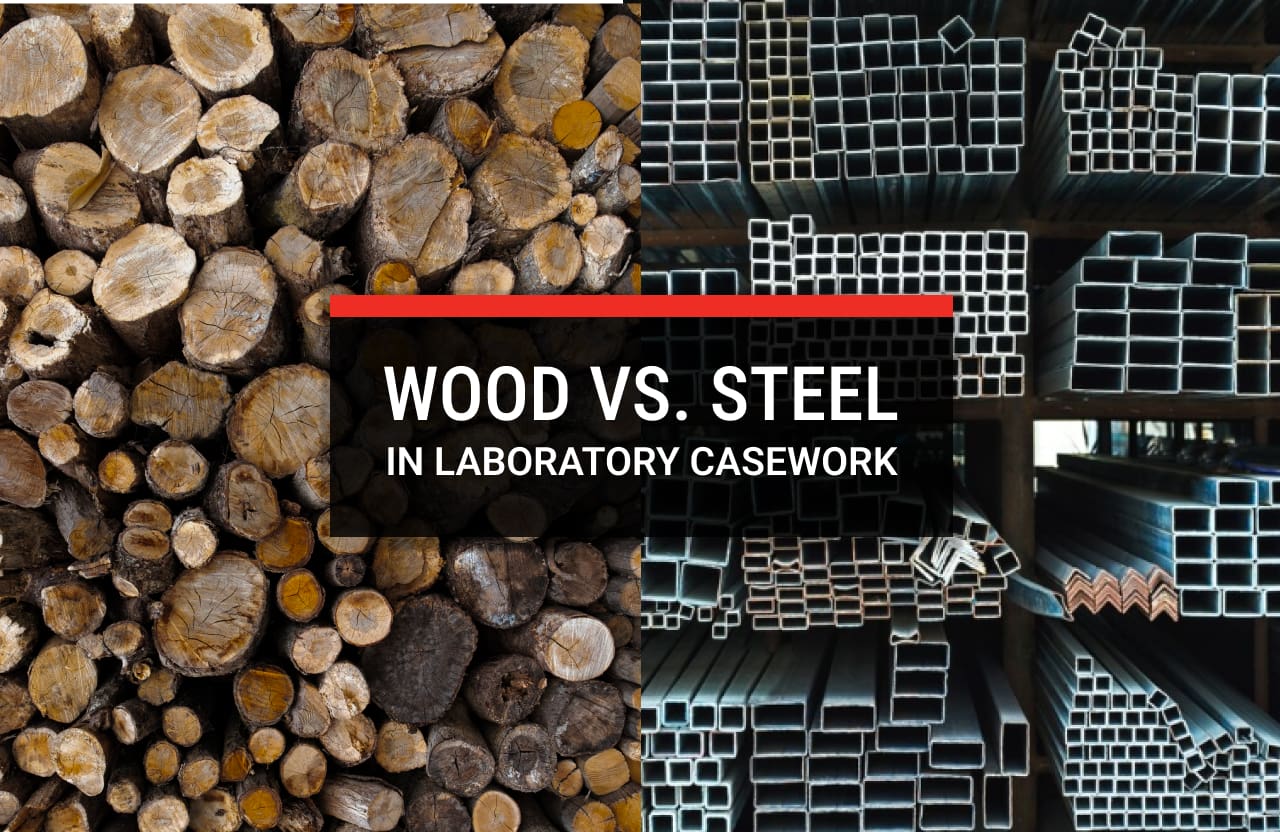 Wood vs. Steel Laboratory Casework: How to Choose the Right Material