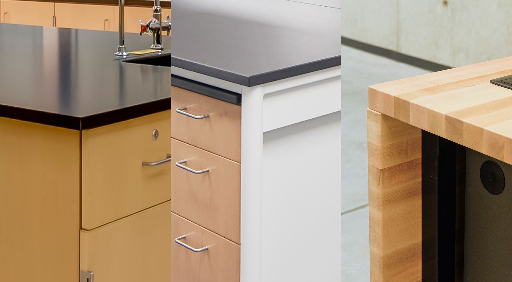 How to Choose the Right Laboratory Work Surface: Epoxy Resin vs. Phenolic Resin vs. Butcher Block